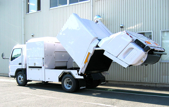 資源ごみ分別収集車「クリーンマスター®」